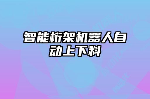 智能桁架機器人自動上下料