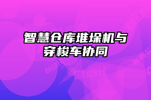 智慧倉庫堆垛機與穿梭車協(xié)同