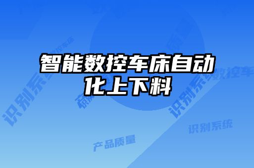 智能數(shù)控車床自動(dòng)化上下料